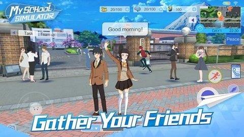 青春校园模拟器国际版(My  v0.1.173559图3