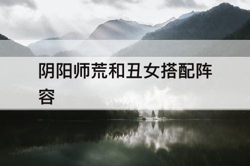 阴阳师荒和丑女搭配阵容