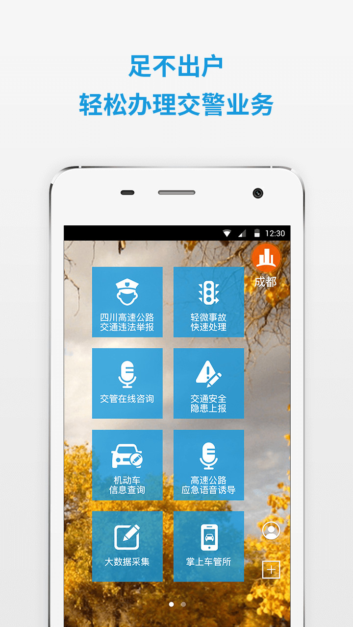 四川公安交警公共服务平台  v6.9图1