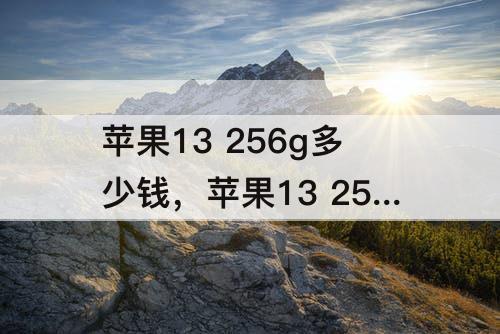 苹果13 256g多少钱，苹果13 256g多少钱买的 贴吧
