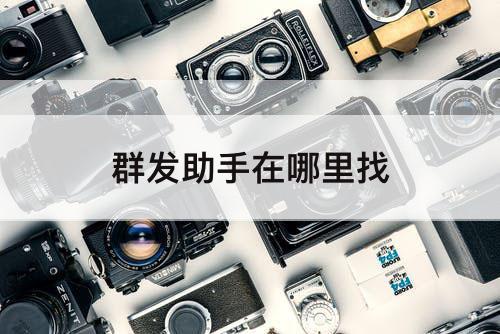 群发助手在哪里找