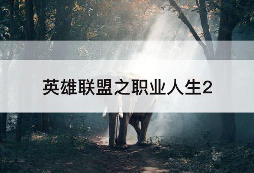 英雄联盟之职业人生2