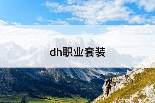dh职业套装