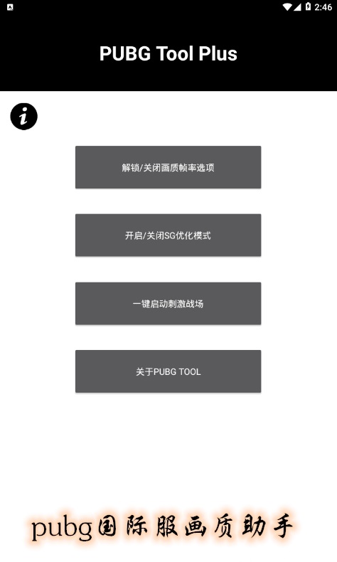 PUBG国际服画质修改器